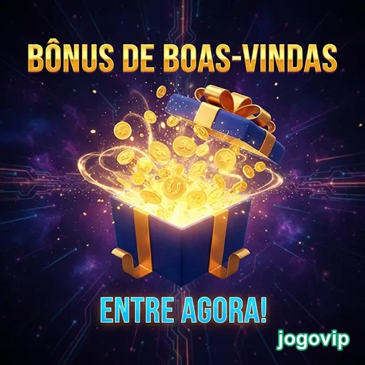 Imagem promocional do JogoVIP destacando o bônus de boas-vindas de 12%